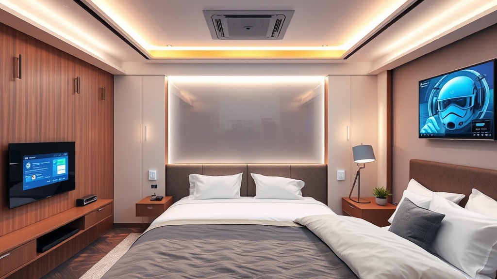 מגמות חדשות בצימרים - טכנולוגיה וחדרים חכמים