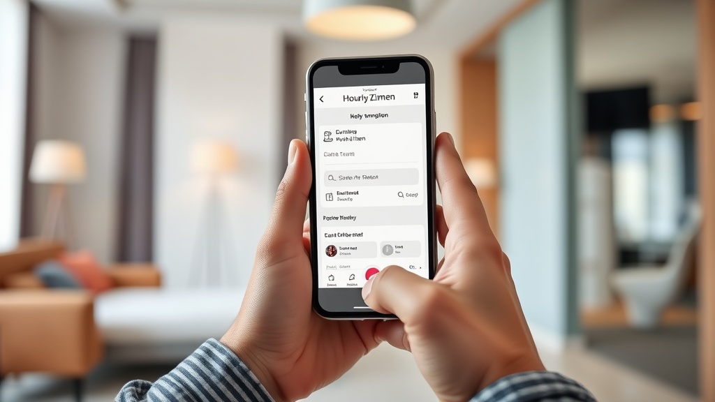 תהליך הזמנת צימר לפי שעה דרך הטלפון הנייד