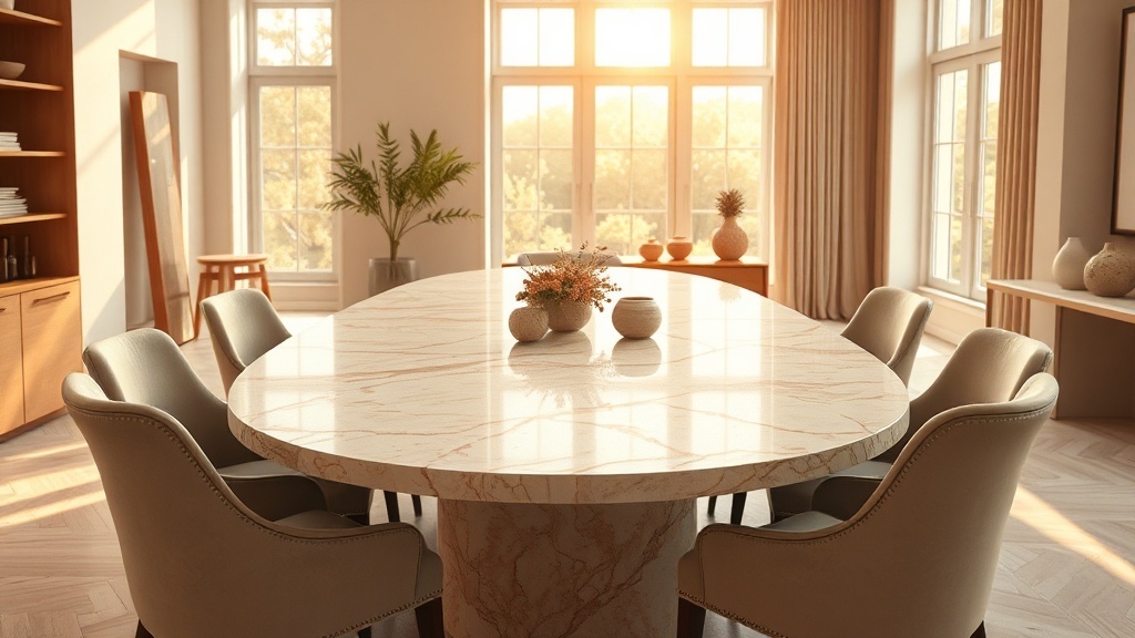 פינת אוכל שיש טרוורטין – למה כולם מדברים על זה, ואיך זה משנה את הבית שלך?